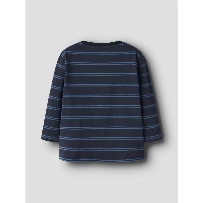 Name It Navy Blazer Nmmjoshue Paw Ls Nreg Top Noos Cplg 2