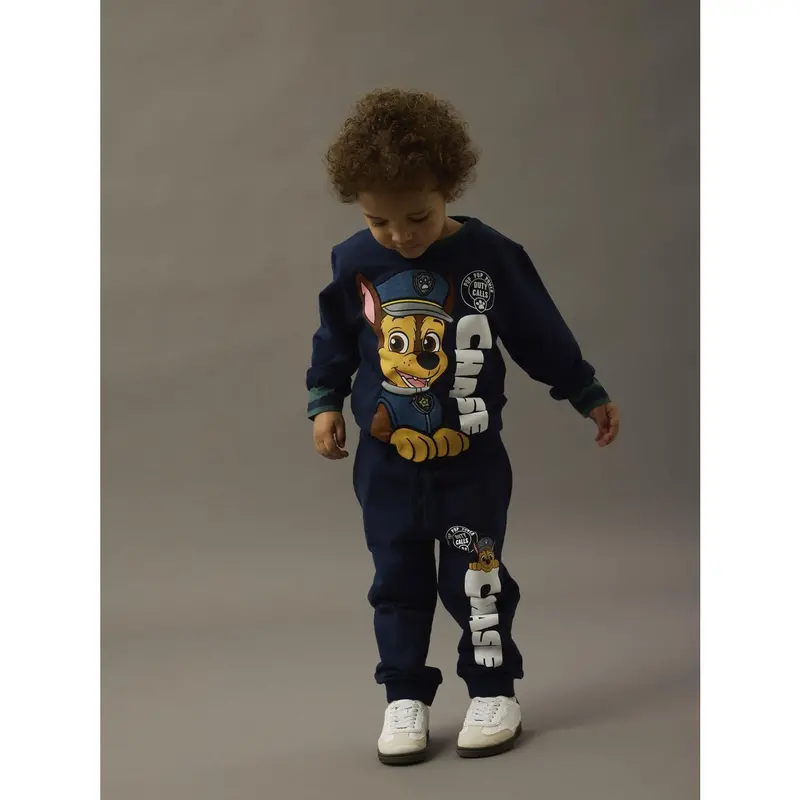 Name It Navy Blazer Nmmneel Paw Nreg Sweat Bru Cplg 2