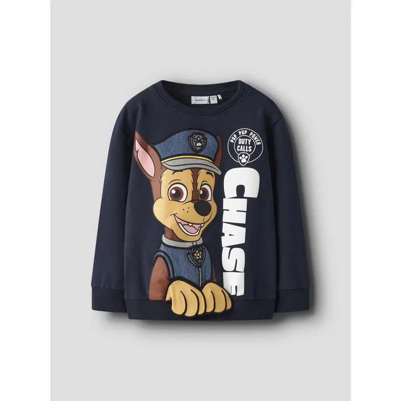 Name It Navy Blazer Nmmneel Paw Nreg Sweat Bru Cplg 5