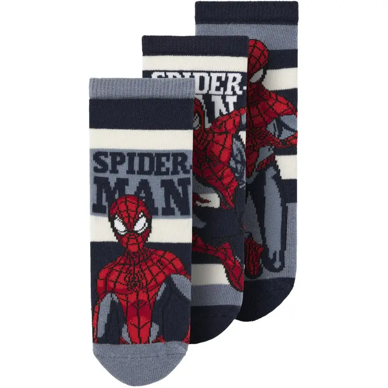 Name It Navy Blazer Nmmoctavius Spider 3P Strømper Mar 1