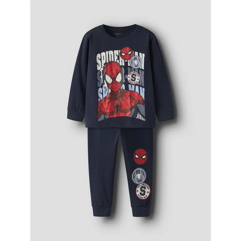Name It Navy Blazer Nmmocti Spider Ls Nightset Mar 4