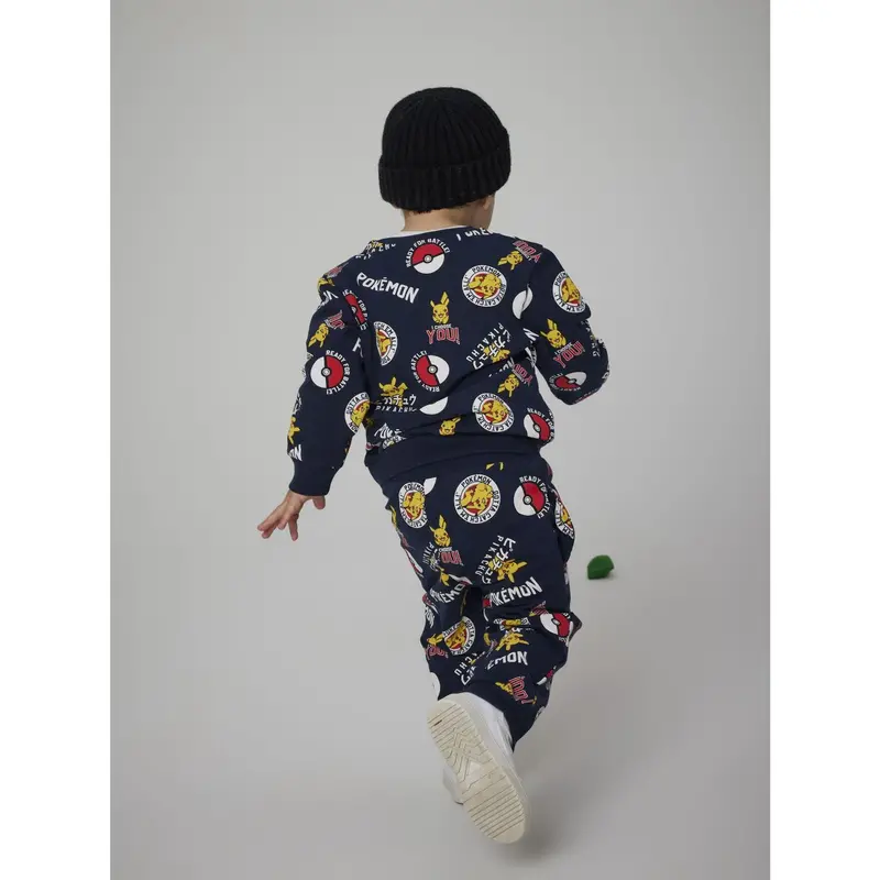 Name It Navy Blazer Nmmsilo Pokemon Nreg Sweat Bru Sky 2
