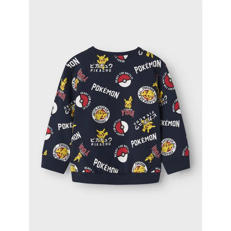 Name It Navy Blazer Nmmsilo Pokemon Nreg Sweat Bru Sky 5