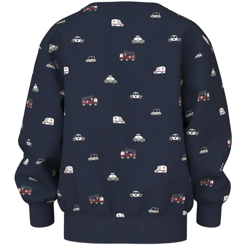 Name It Navy Blazer Nmmthuen Ls Nreg Sweat Bru 2