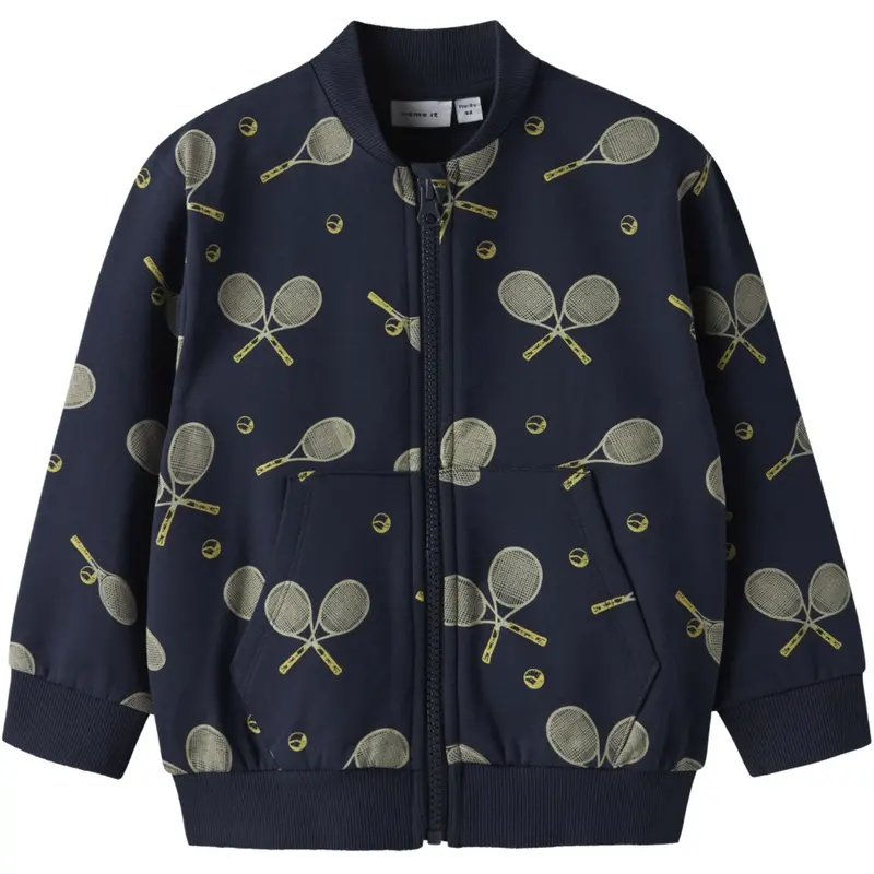 Name It Navy Blazer Nmmtyrese Ls Nreg Sweat Card Unb 1