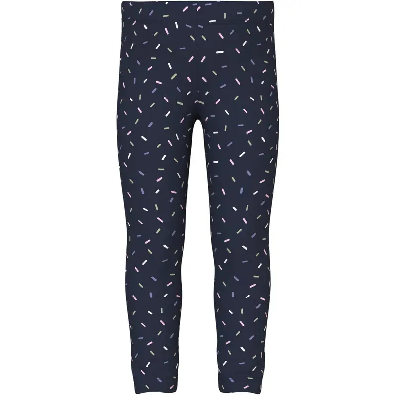 Name It Navy Blazer Sprinkles Nmfvivian Aop Leggings 1