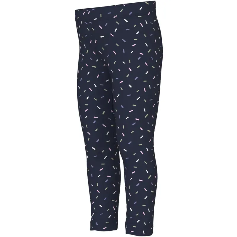 Name It Navy Blazer Sprinkles Nmfvivian Aop Leggings 2
