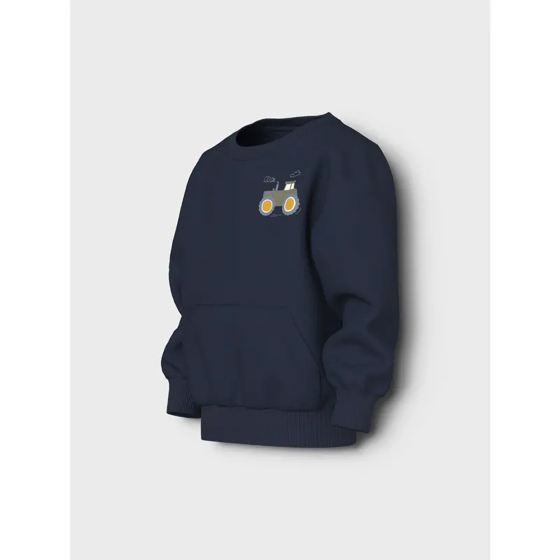 Name It Navy Blazer Tractor Nmmvugo Ls Nreg Sweat Bru 2