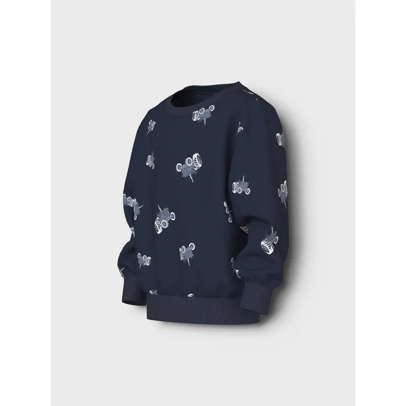 Name It Navy Blazer Tractors Nmmvifelix Ls Nreg Sweat Unb 2