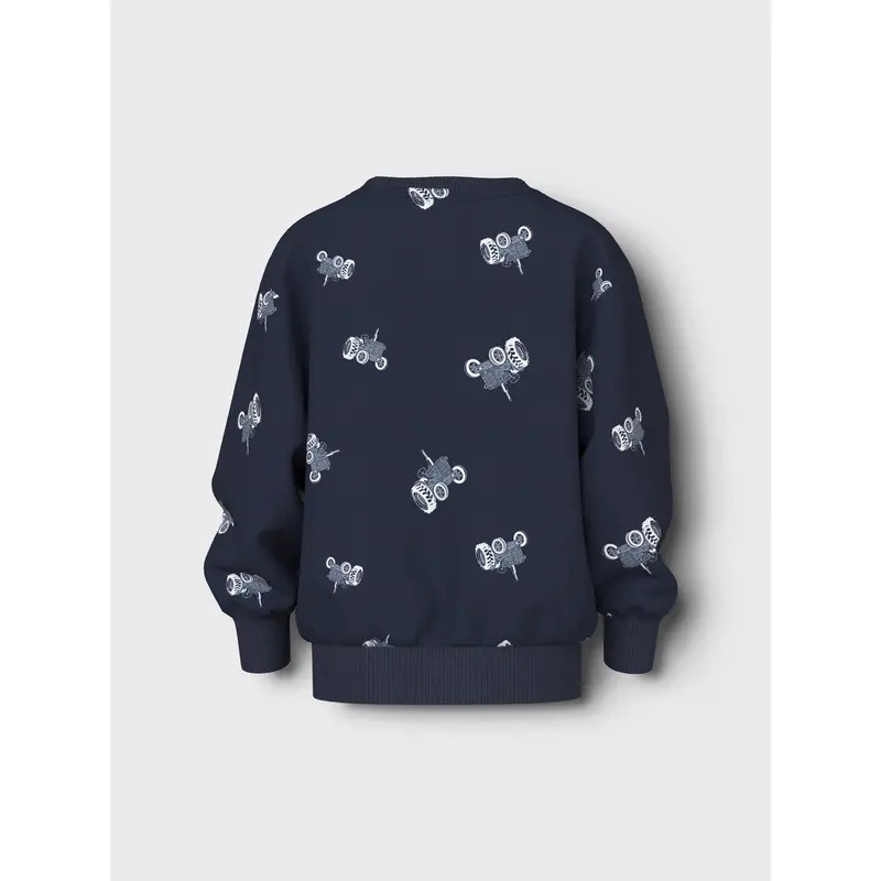Name It Navy Blazer Tractors Nmmvifelix Ls Nreg Sweat Unb 3