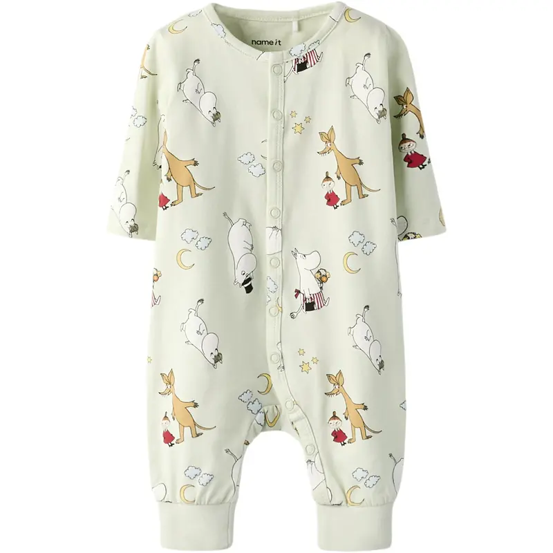 Name It Pale Aqua Nbnselper Moomin Ls Natdragt Vde 1