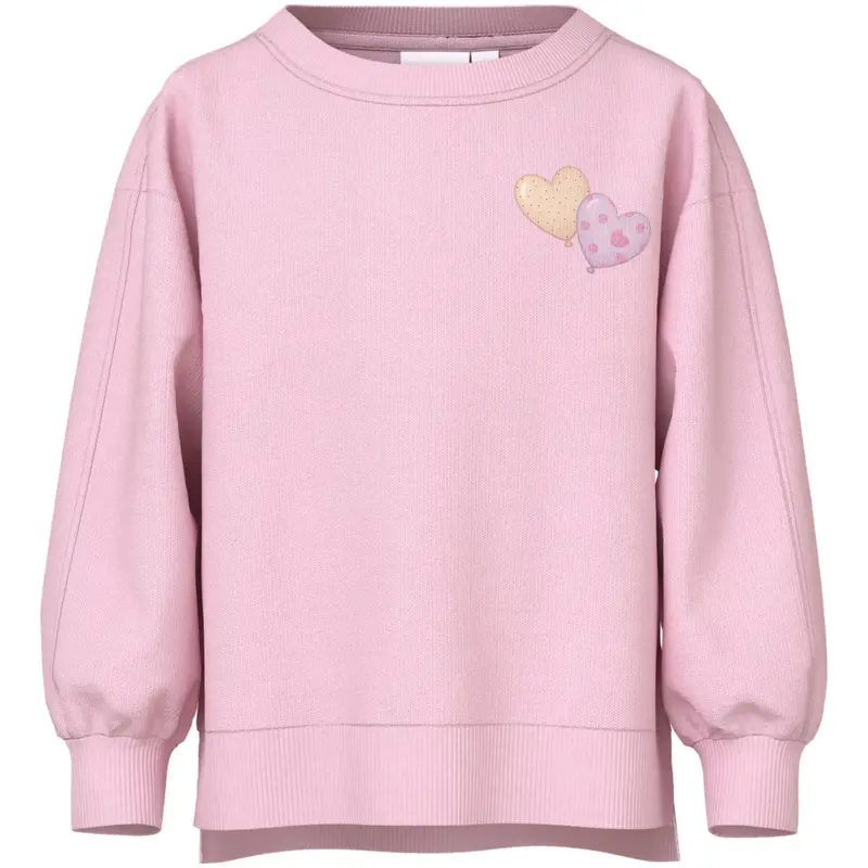 Name It Parfait Pink Nmfdenila Ls Nreg Swe Bru 1
