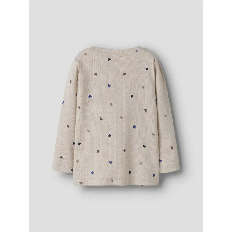Name It Peyote Melange Hearts Nmfnutti Ls Top Noos 3