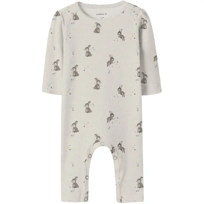 Name It Peyote Melange Nbfdiakab Ls Onesie 1