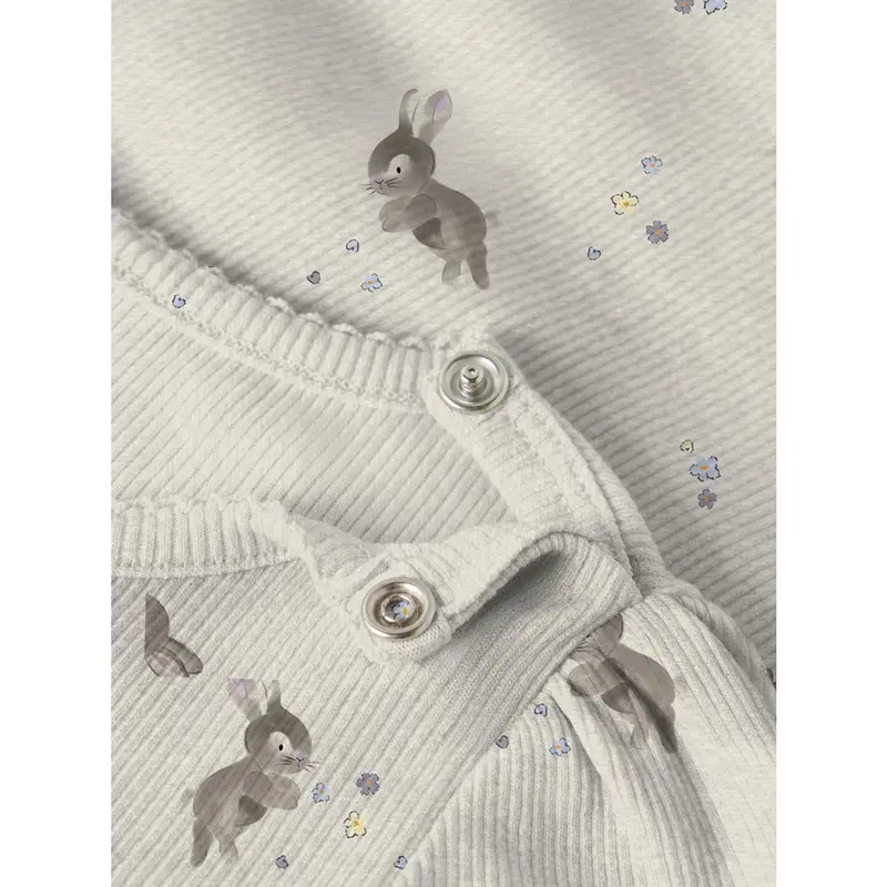 Name It Peyote Melange Nbfdiakab Ls Onesie 2