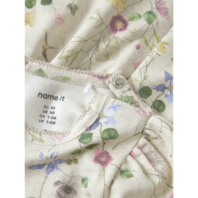 Name It Peyote Melange Nbffalca Ls Kjole 2