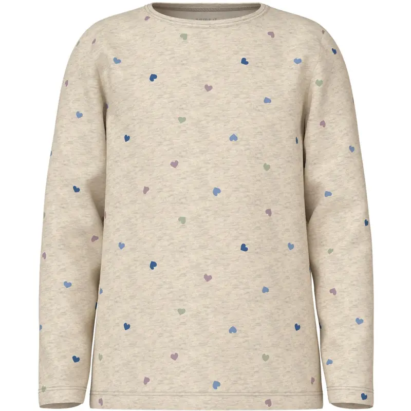 Name It Peyote Melange Nkfnightset Peyote Hearts Noos 2