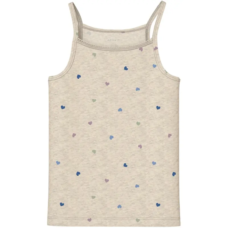 Name It Peyote Melange Nkfstrap Top 2P Peyote Hearts Noos 3