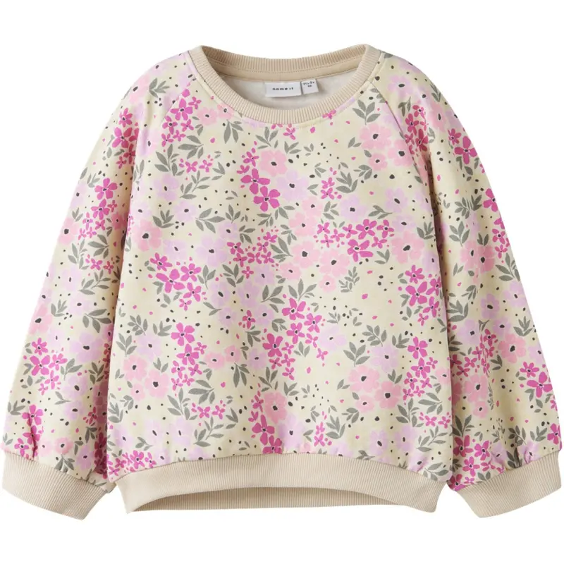 Name It Peyote Melange Nmfdartia Ls Nreg Sweat Unb 1