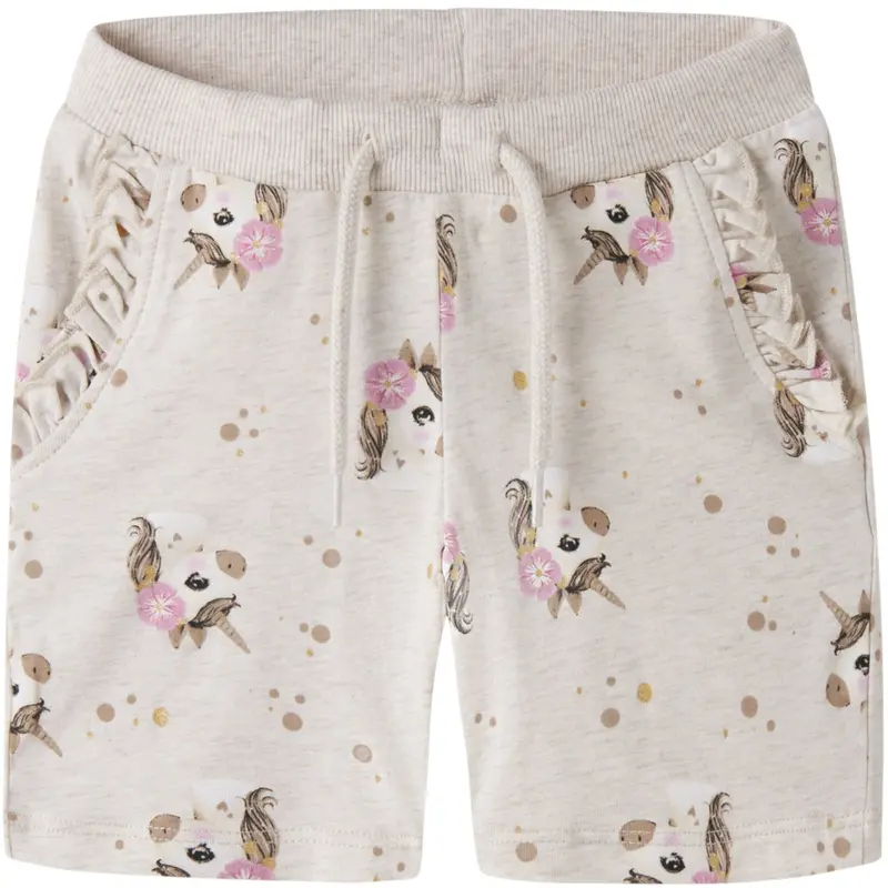 Name It Peyote Melange Nmfjalisa Shorts 1