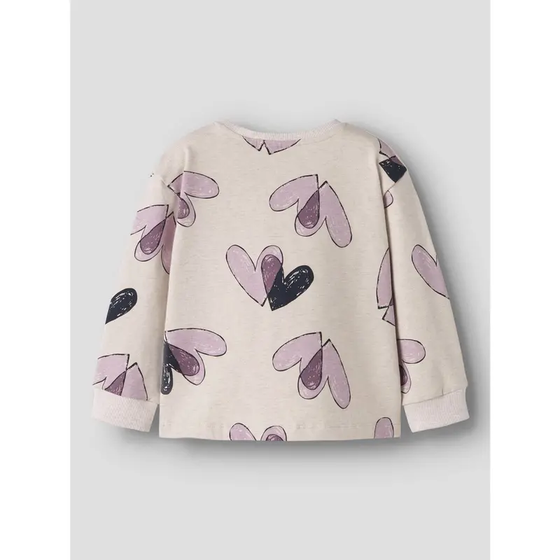 Name It Peyote Melange Nmfteart Ls Nreg Sweat Bru 2