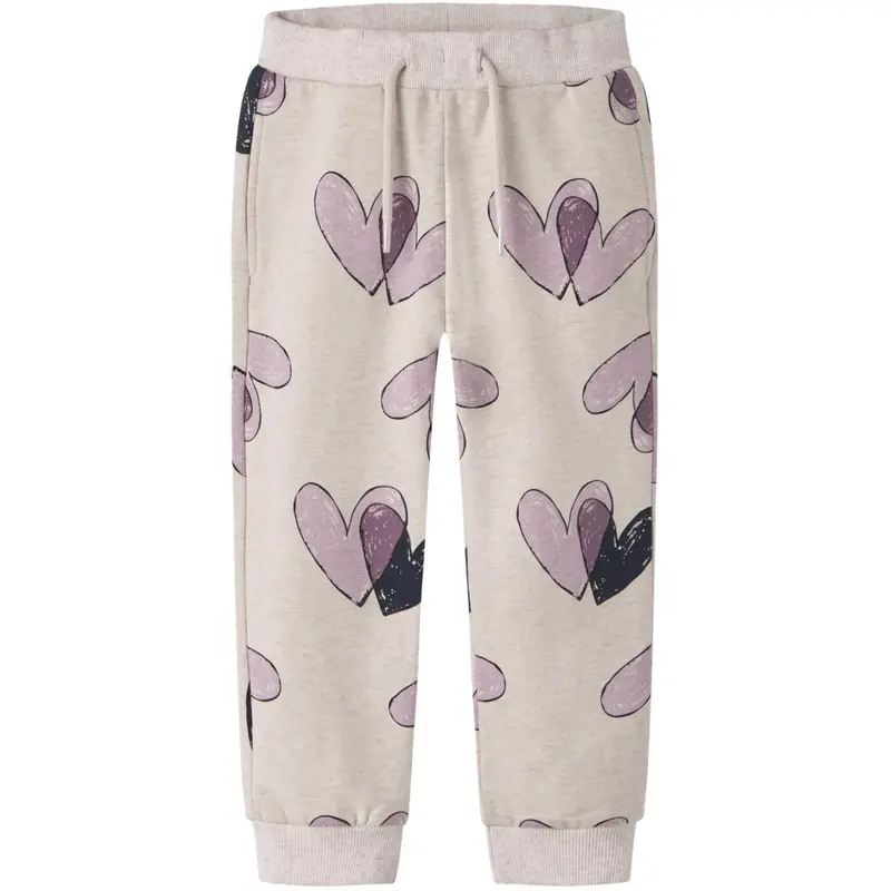 Name It Peyote Melange Nmfteart Sweat Bukser Bru 1