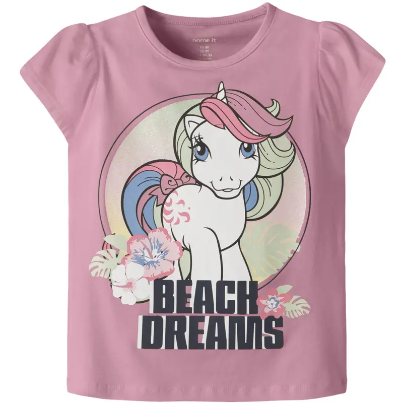 Name It Pink Drink Nmfada Mlp Ss Top Cplg 1