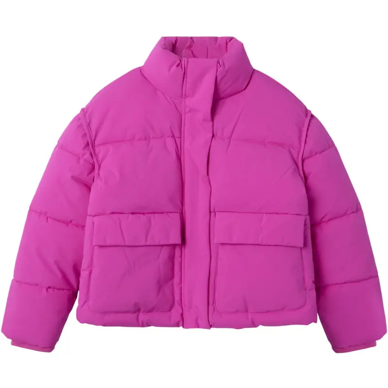 Name It Pink Glo Nkfmagda Puffer Jakke 1