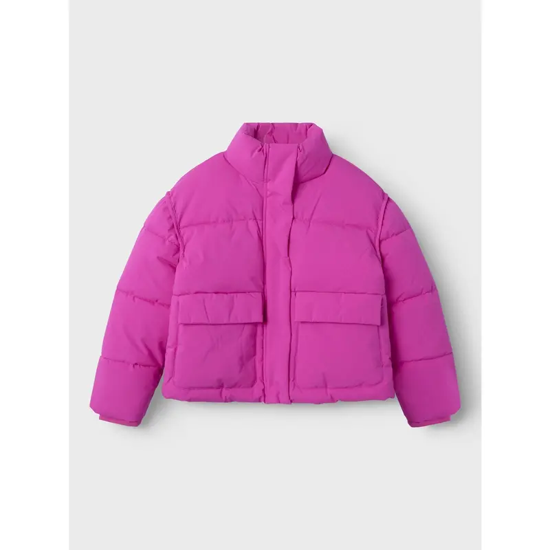Name It Pink Glo Nkfmagda Puffer Jakke 4