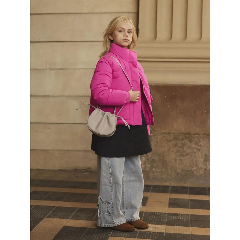 Name It Pink Glo Nkfmagda Puffer Jakke 5