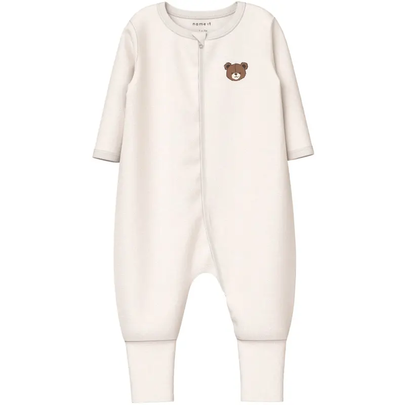 Name It Pumice Stone Nbnnightsuit 2P Zip Ff Pumice Bjørn Noos 3