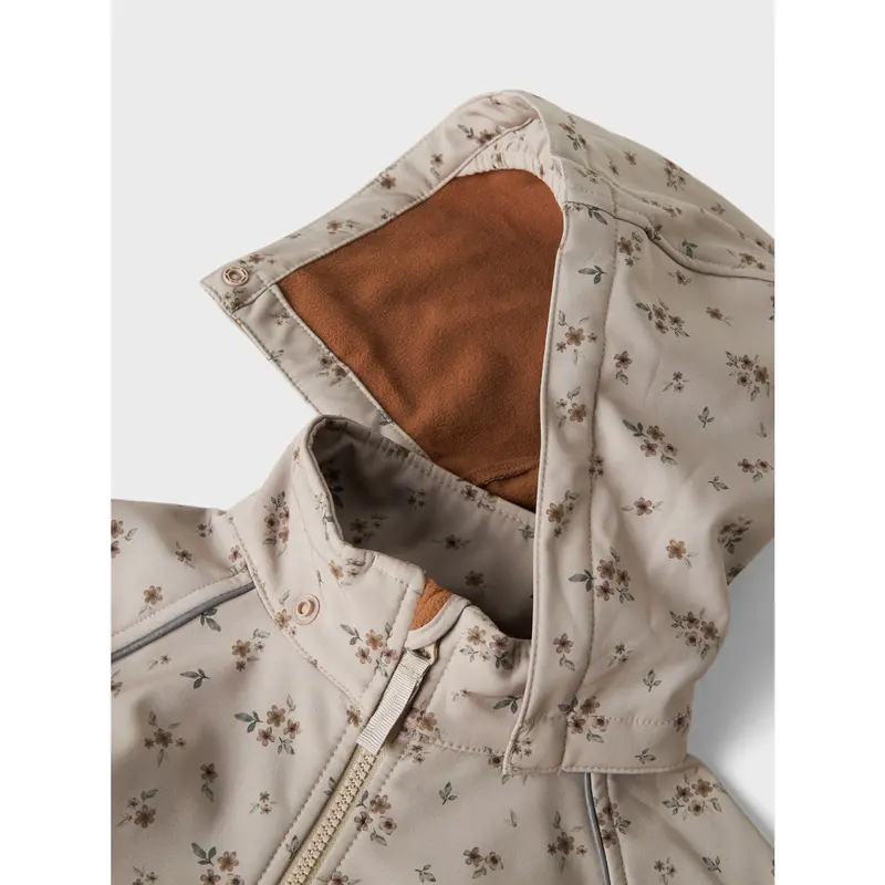 Name It Pure Cashmere Bouquet Nkfalfa08 Softshell Jakke Aop Fo 4