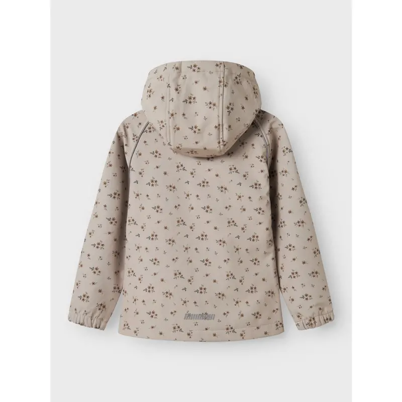 Name It Pure Cashmere Bouquet Nkfalfa08 Softshell Jakke Aop Fo 6