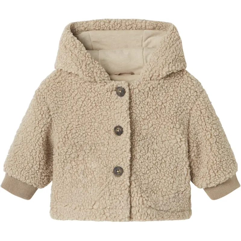 Name It Pure Cashmere Nbnmilo Teddy Jakke 1