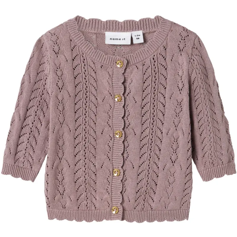 Name It Purple Dove Jollie Strik Cardigan 1