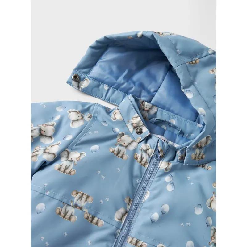Name It Rain Washed Elephant Nbmmax Pa Jakke Aop 2