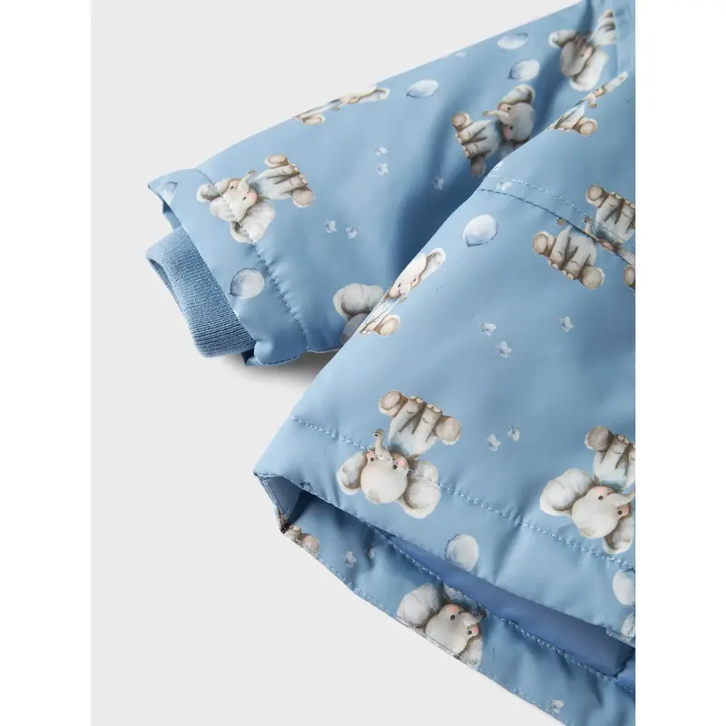 Name It Rain Washed Elephant Nbmmax Pa Jakke Aop 3