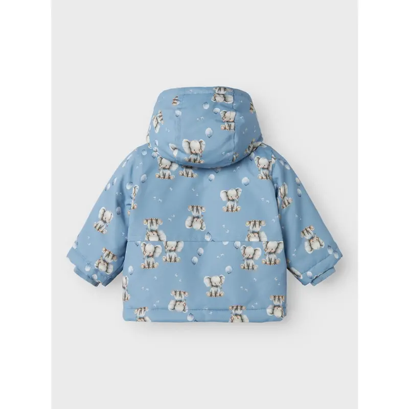 Name It Rain Washed Elephant Nbmmax Pa Jakke Aop 4