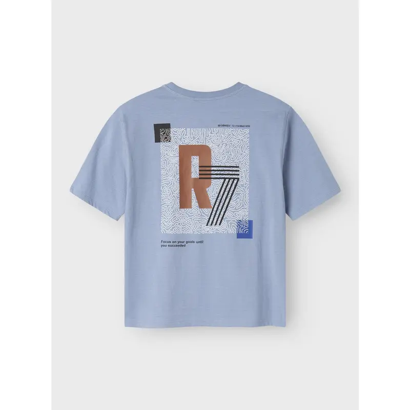 Name It Rain Washed Nkmoakley Ss Nreg Top Bf 4