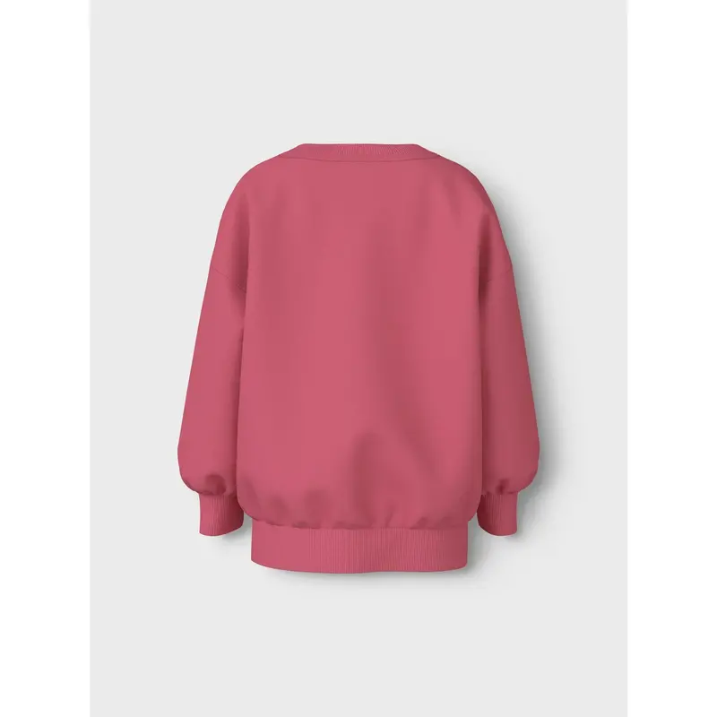 Name It Rapture Rose Crane Nmfvalona Ls Long Rlx Sweat Unb 3