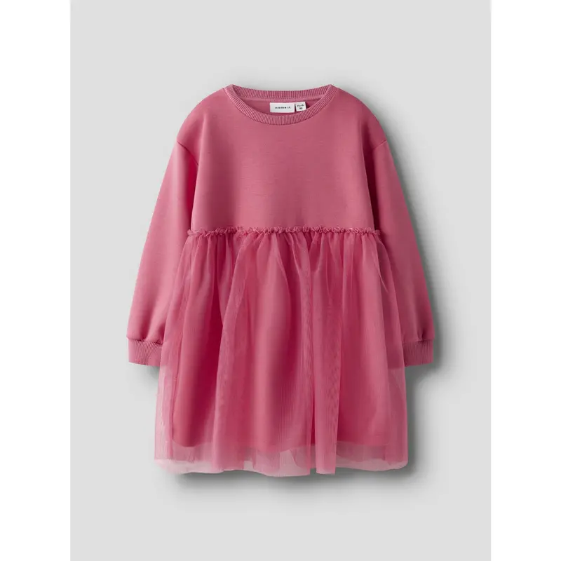 Name It Rapture Rose Nmfkersti Sweat Kjole Unb 3