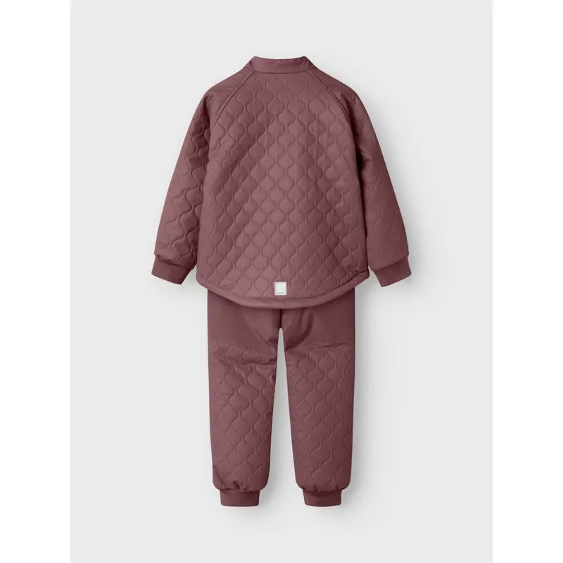 Name It Rose Brown Nmfmud Rub Quilt Termosæt Solid Fo 4