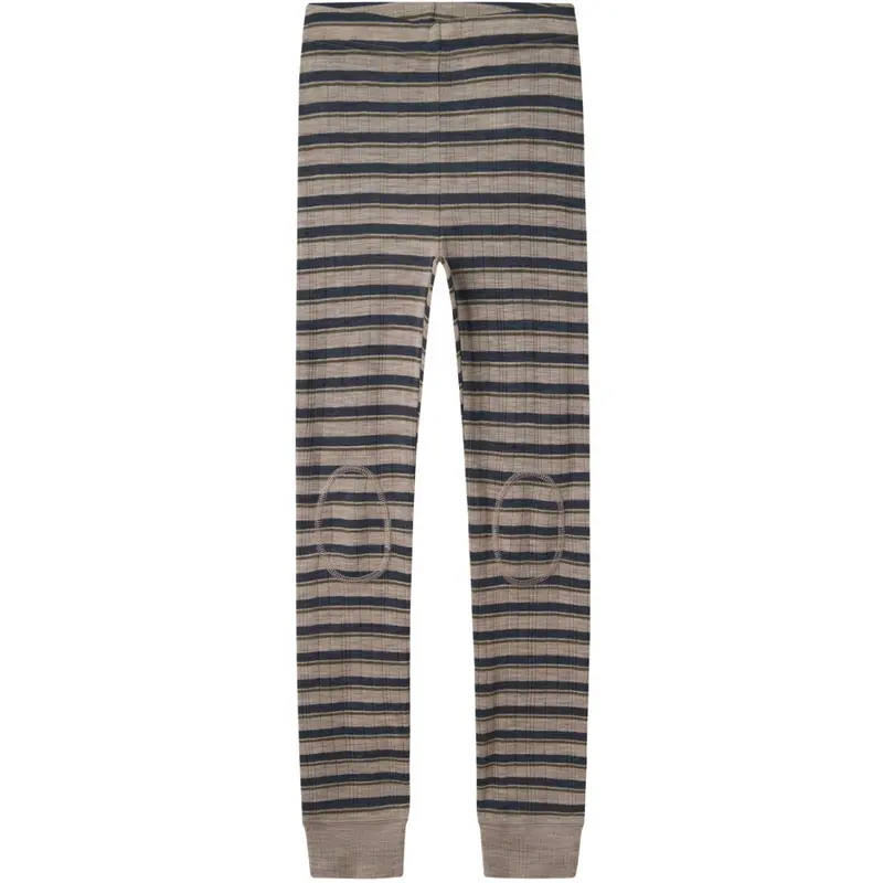 Name It Satellite Ombre Blue Nkmwang Uld Needle Long Johns Stripe 1