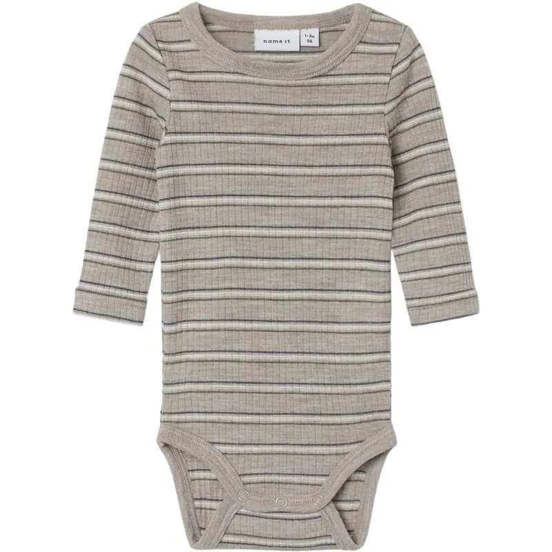 Name It Satellite Stripes Nbmwomi Wo/Mo Ls Body 1