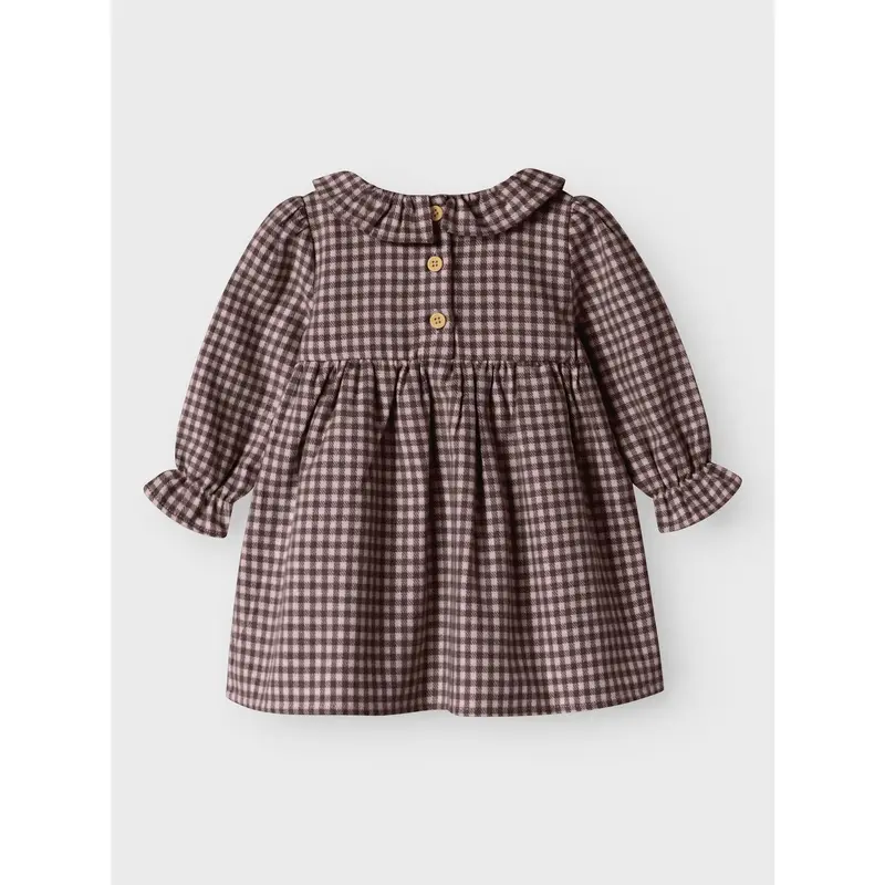 Name It Seal Brown Burnished Lilac Nbfoninka Ls Kjole 2