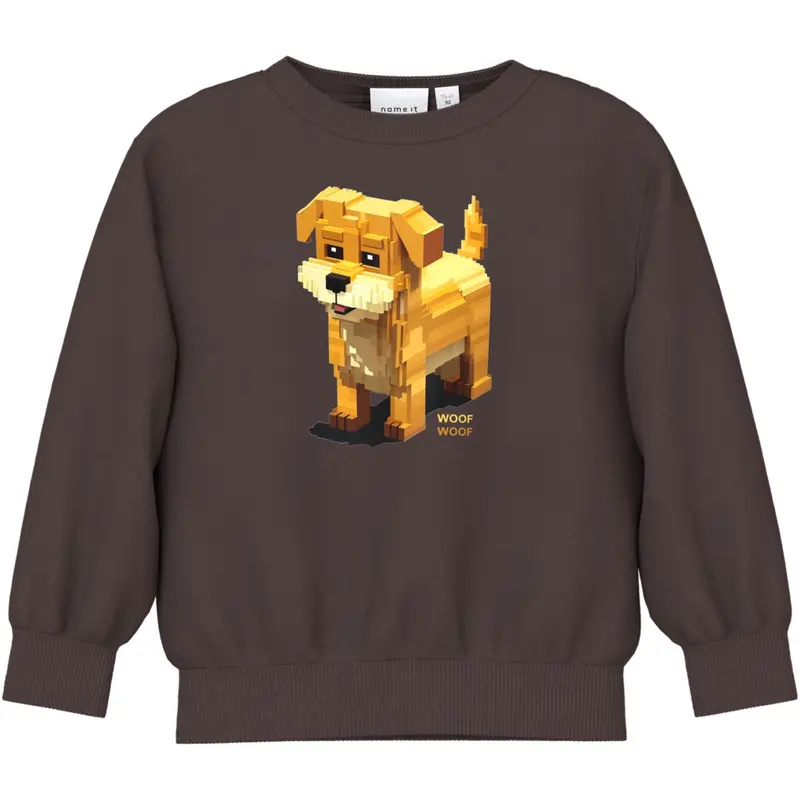 Name It Seal Brown Nmmsigurt Ls Nreg Swe Bru 1