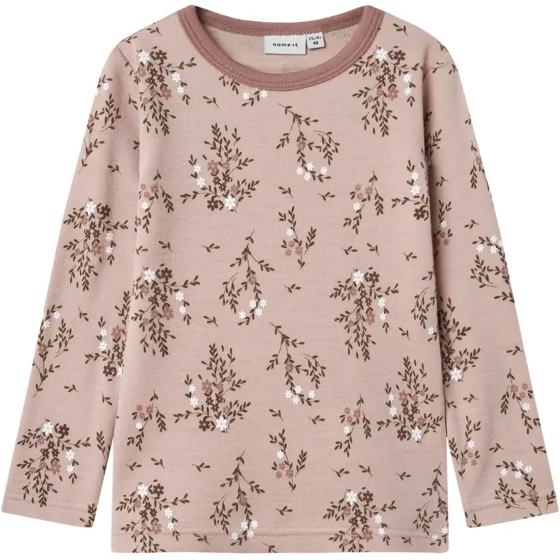 Name It Shadow Gray Long Flowers Nmfwillow Uld Ls Top 1