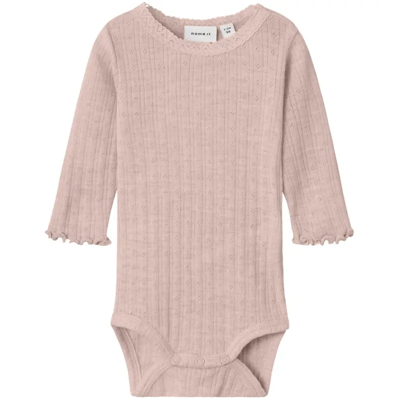 Name It Shadow Gray Nbfwossa Wo/Si Rib Ls Body 1
