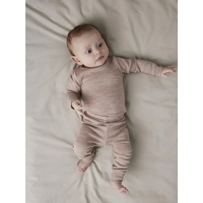 Name It Shadow Gray Nbnwax Uld Rib Leggings Noos 2