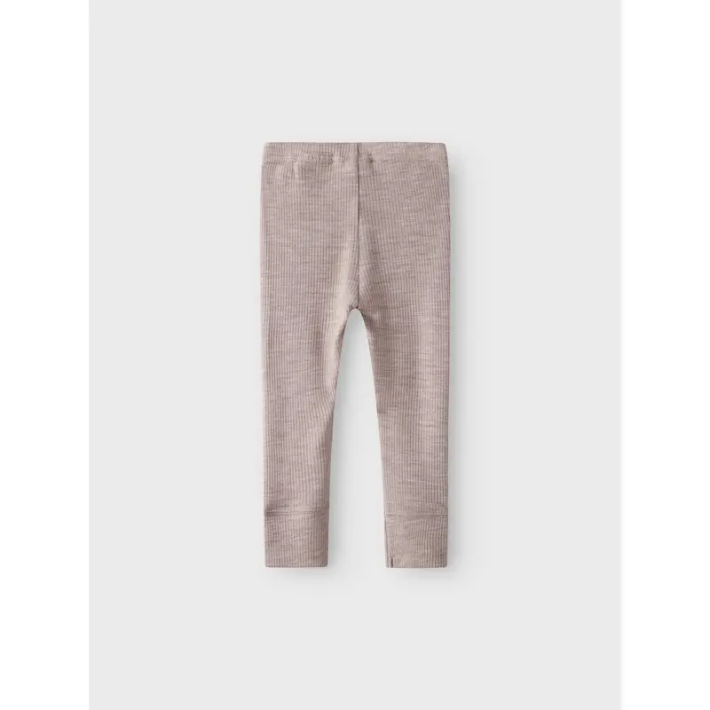 Name It Shadow Gray Nbnwax Uld Rib Leggings Noos 4